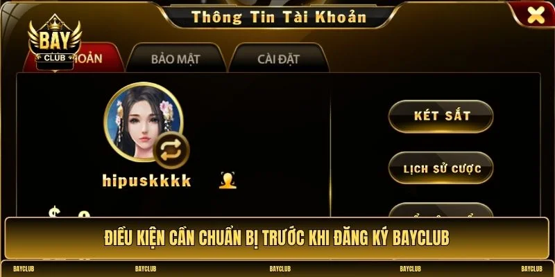 Cách tạo tài khoản BayClub an toàn và nhanh chóng